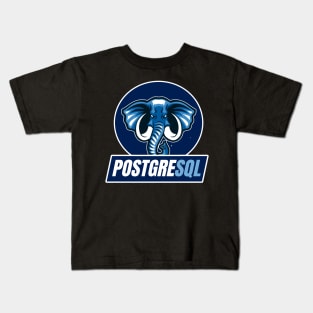 PostgreSQL Database Kids T-Shirt